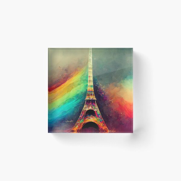 Item preview, Eiffel Tower Paris Rainbow Pride Flag LGBT LGBTQ LGBTIQ LGBTIQA LGBTQ+ designed and sold by Pete Roberts.