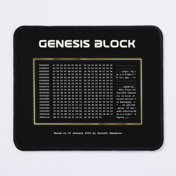 Item preview, Genesis Block Bitcoin designed and sold by Crypto Investor.