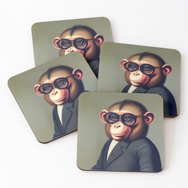 Item preview, Anthropomorphic Aristocratic Monkey designed and sold by skillunused.
