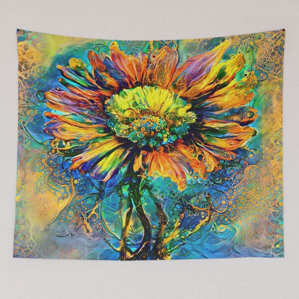 Item preview, Abstract Art | Deep Style abstraction | Flower designed and sold by blackhalt.