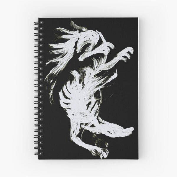 Item preview, to get up (painterly skeletal dog silhouette) designed and sold by revioLATE.