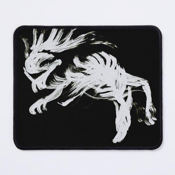Item preview, to get up (painterly skeletal dog silhouette) designed and sold by revioLATE.
