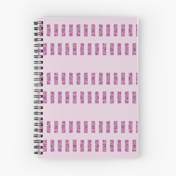 Item preview, Abstract Rectangles Pattern Geometric Boho Vibes on a Grayish Lilac Background designed and sold by Beachy.