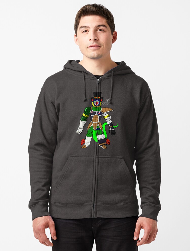 saiyan armor hoodie