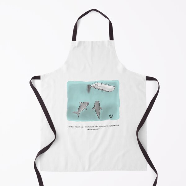Item preview, Funny Percenters Shark Marketing Cartoon Humor designed and sold by abbottoons.