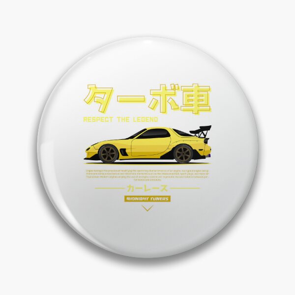 Item preview, Yellow JDM RX 7 FD3 s Legend designed and sold by RacingSize.