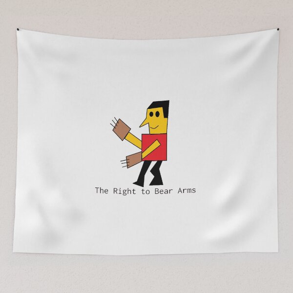 Item preview, The Right To Bear Arms designed and sold by rockopaolo.