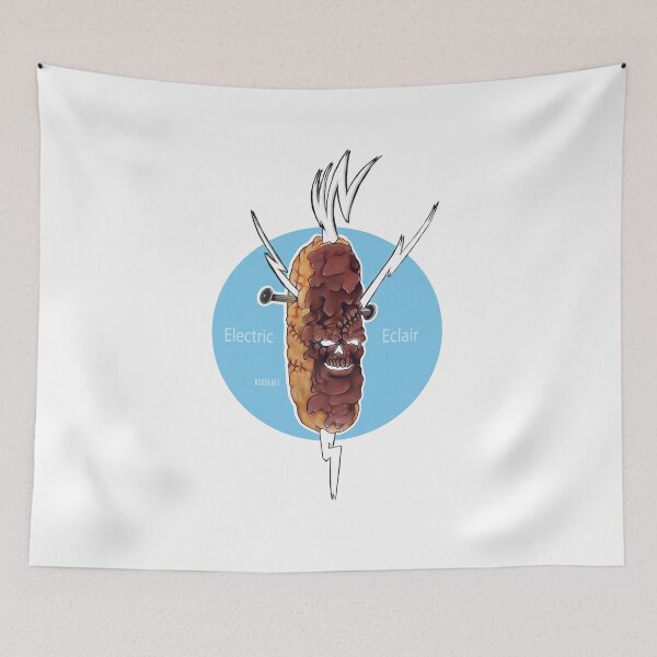 Item preview, "E" is for "Electric Eclair" designed and sold by kikoeart.
