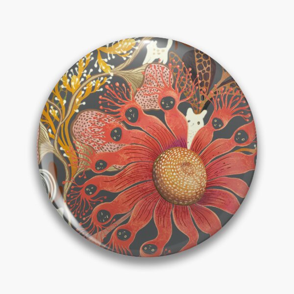 Item preview, whimsical floral pattern designed and sold by Gaia Marfurt.