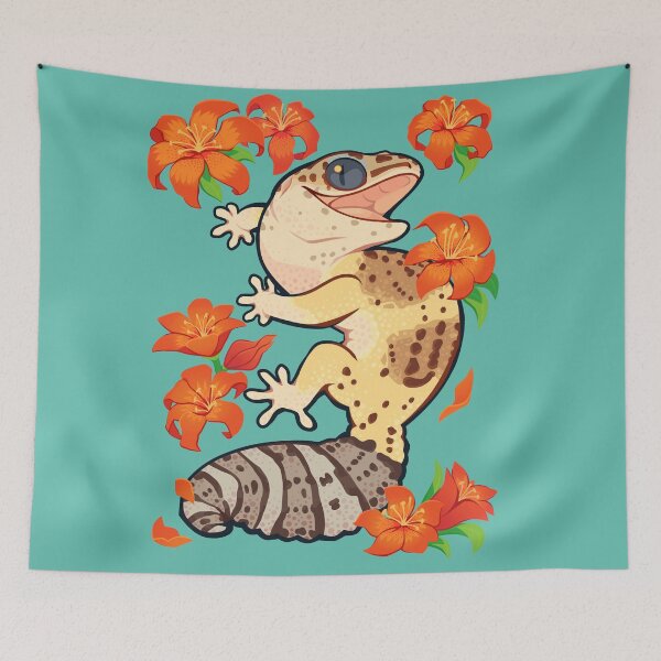 Item preview, Fire lily gecko designed and sold by Colordrilos.