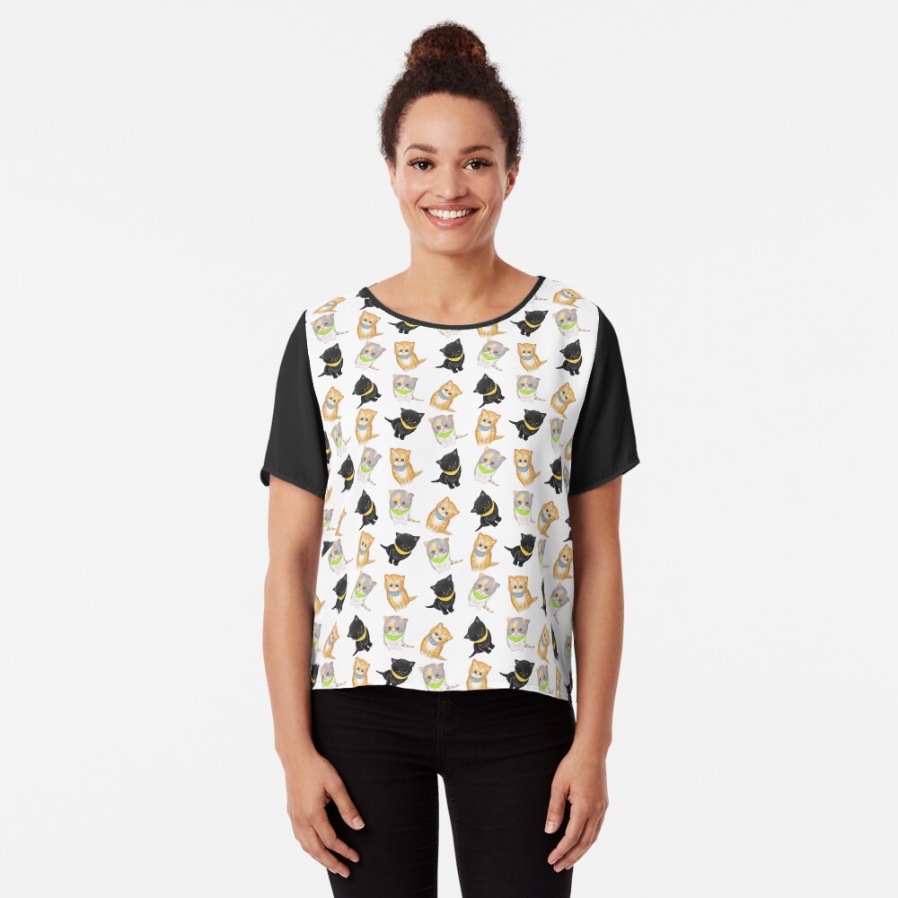 Item preview, Chiffon Top designed and sold by leopardynonsens.
