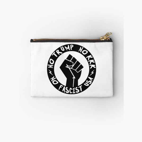 Item preview, NO TRUMP NO KKK NO FASCIST USA designed and sold by mcr-fobpatd.
