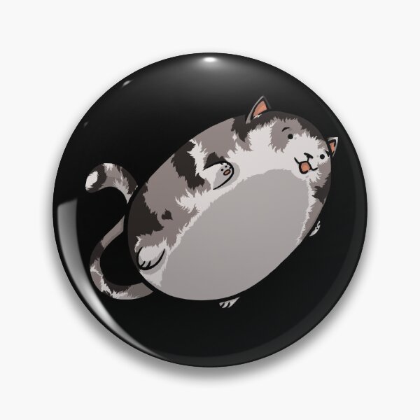 Item preview, Flying Cat - Gray Calico designed and sold by WeirdOwU.