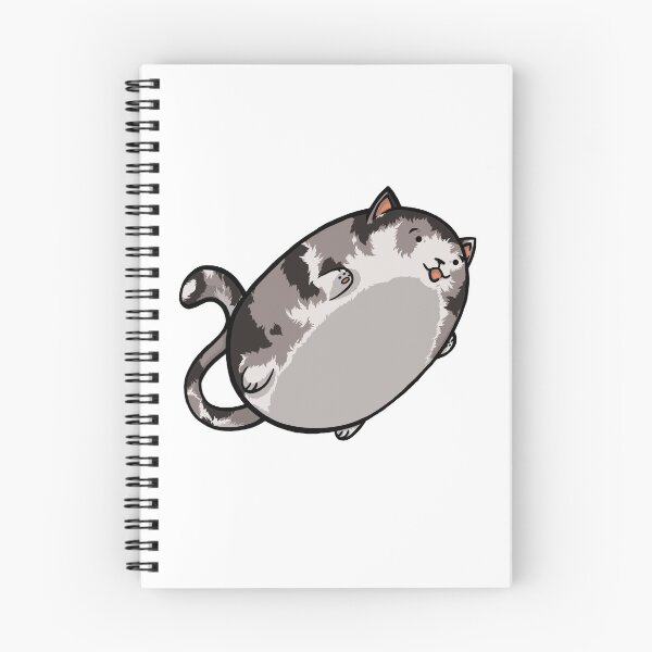 Item preview, Flying Cat - Gray Calico designed and sold by WeirdOwU.