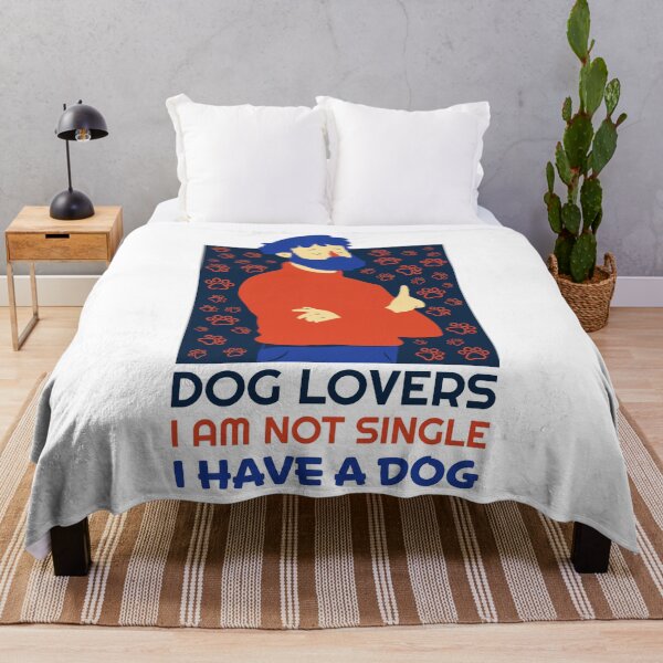 Item preview, dog lovers i am not single i have a dog designed and sold by Palteeshop.
