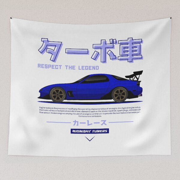 Item preview, Blue JDM RX 7 FD3 s Legend designed and sold by RacingSize.