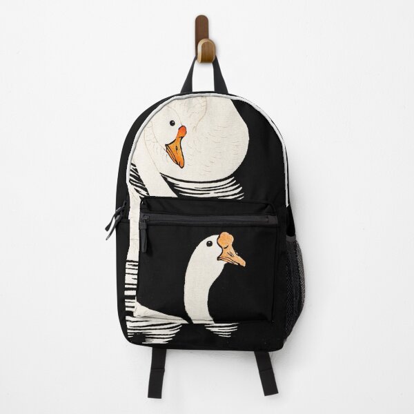 Item preview, White Chinese Geese Swimming by Reeds by (1928) Ohara Koson designed and sold by blackdogshop.