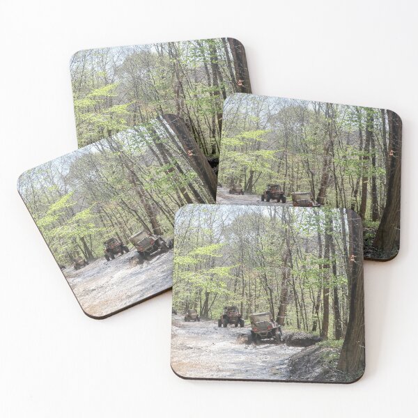 Item preview, Wheelers crawlin' through flooded trail designed and sold by Katherine Rose.