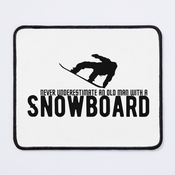 Item preview, Never Underestimate An Old Man With A Snowboard/Snowboard / Snowboard Gift/ Snowboard Lover/ Funny Snowboard designed and sold by Alexa5454.