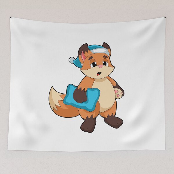 Item preview, Fox with Nightcap designed and sold by Snabdesign84.