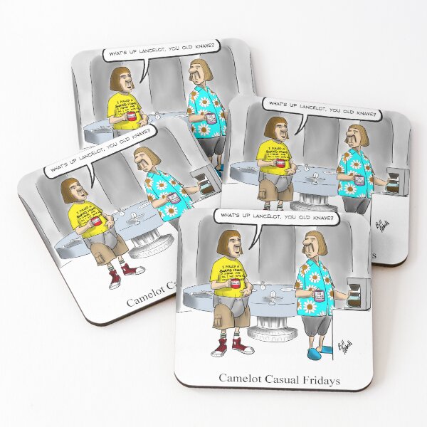 Item preview, Humor divertido de dibujos animados de Camelot Casual Friday designed and sold by abbottoons.