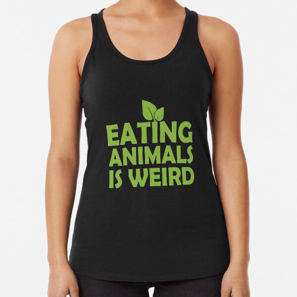 M 'Baku's vegetariano ristorante donna Tank Top Black vegan Fun Panther 