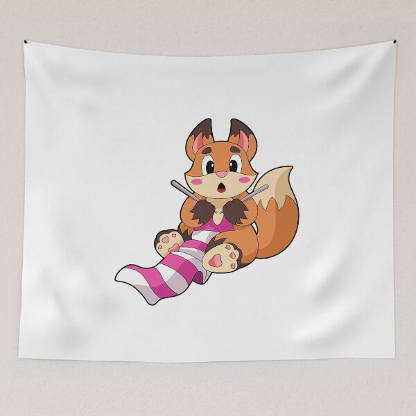Item preview, Fox with Scarf designed and sold by Snabdesign84.