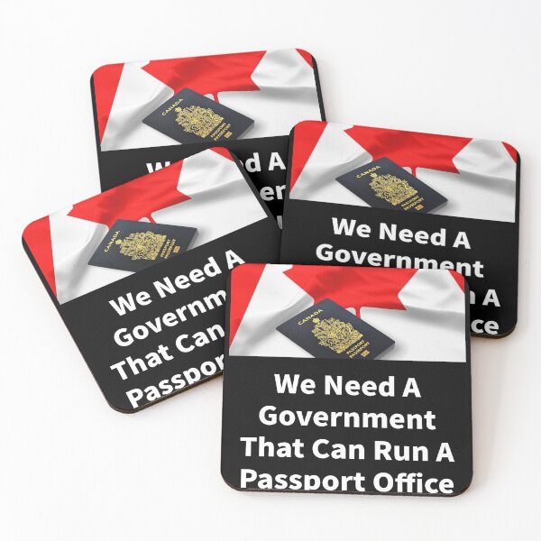 Item preview, We Need  A Government That Can Run A Passport Office Funny Political Quote designed and sold by Adam and Marky.