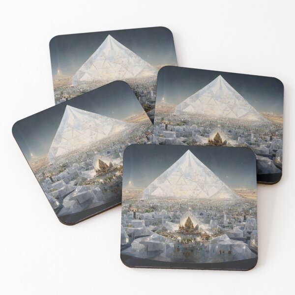 Item preview, The Crystal City of Telos beneath Mount Shasta designed and sold by StarbuckLight.