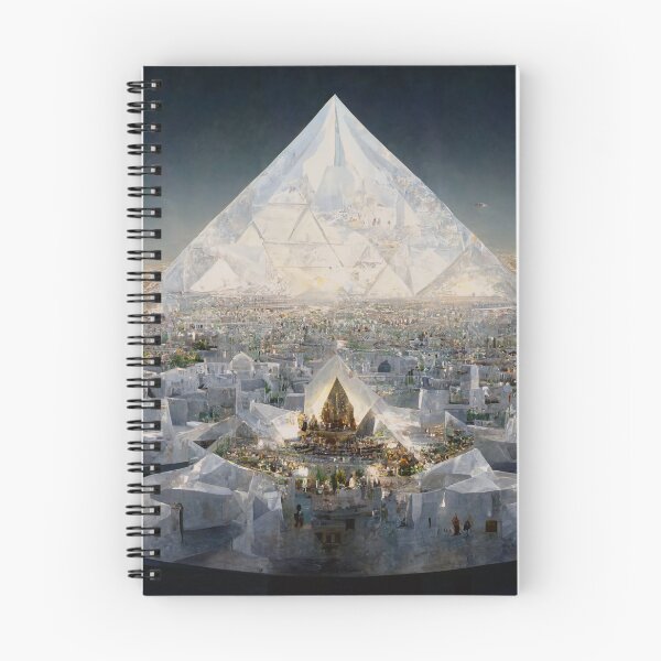 Item preview, The Crystal City of Telos beneath Mount Shasta designed and sold by StarbuckLight.