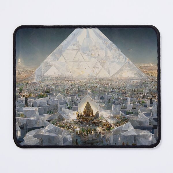 Item preview, The Crystal City of Telos beneath Mount Shasta designed and sold by StarbuckLight.