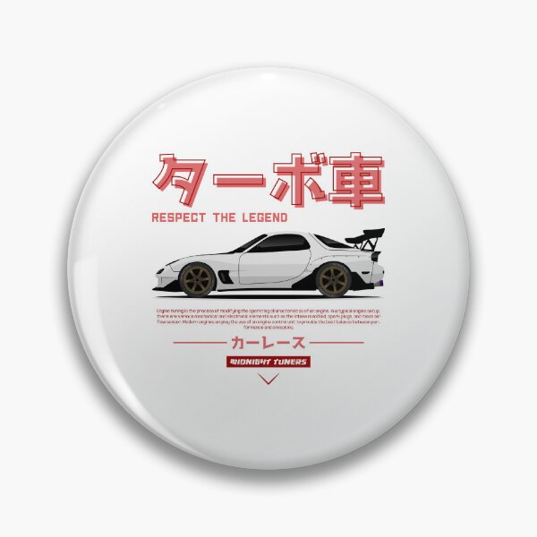 Item preview, White JDM RX 7 FD3 s Legend designed and sold by RacingSize.
