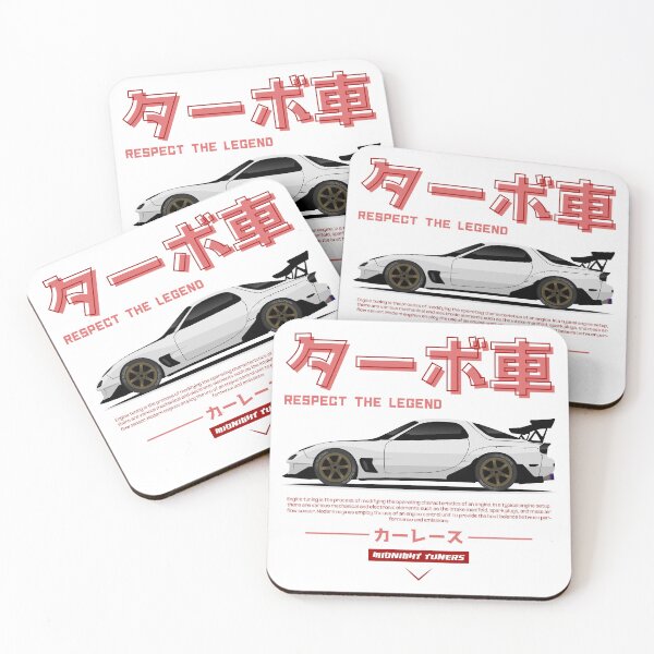 Item preview, White JDM RX 7 FD3 s Legend designed and sold by RacingSize.