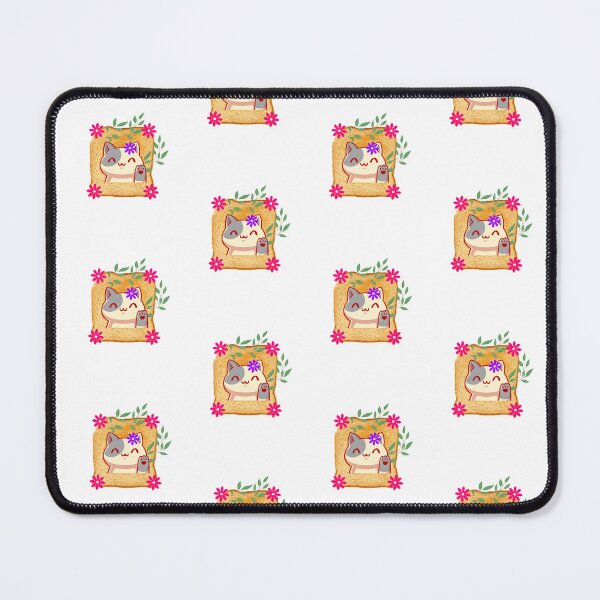 Item preview, Cat flower toast designed and sold by Shahd Design.