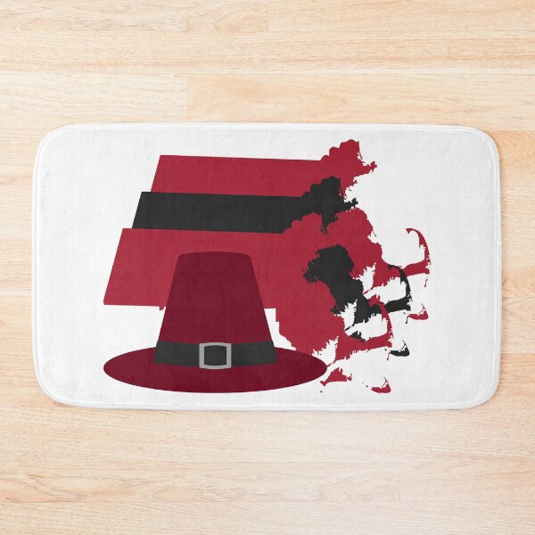 Item preview, Massachusetts Border, Crimson designed and sold by LatterDaze.