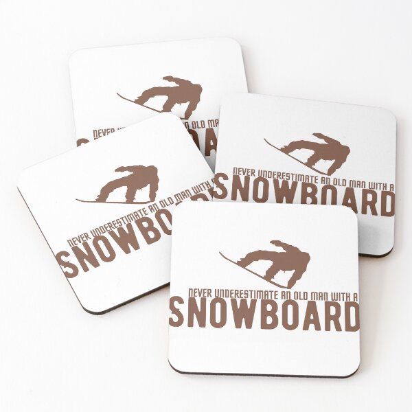 Item preview, Never Underestimate An Old Man With A Snowboard/Snowboard / Snowboard Gift/ Snowboard Lover/ Funny Snowboard designed and sold by Alexa5454.