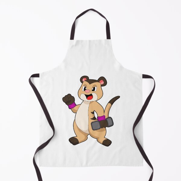 Item preview, Meerkat with Dumbbell designed and sold by Snabdesign84.