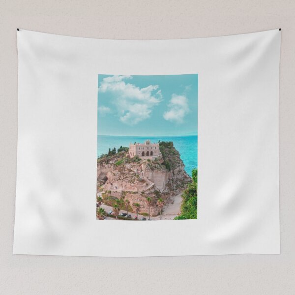 Item preview, Castle on the Hill, Tropea, Italy designed and sold by newburyboutique.