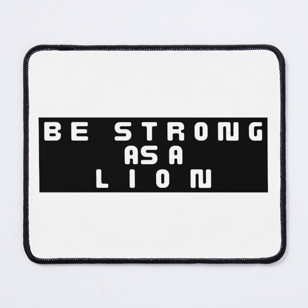 Item preview, BE STRONG AS A LION designed and sold by Rahke.