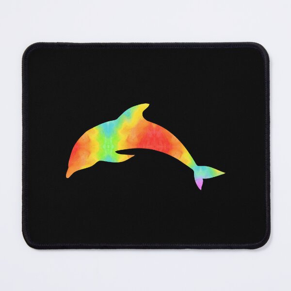 Item preview, Rainbow Dolphin designed and sold by FaithAndForest.