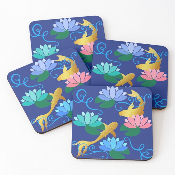 Item preview, Waterlilly and Koi fish designed and sold by KCAbdelnour.