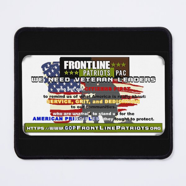 Artikelvorschau, UNTERSTÜTZEN SIE FRONTLINE PATRIOTS PAC entworfen und verkauft von THE AMERICAN TEEVANGELIST.