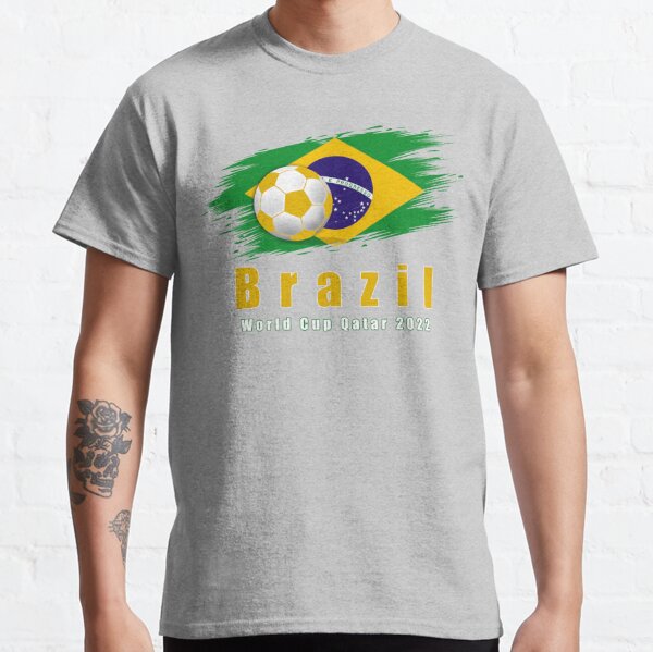 brazil football t shirt 2022