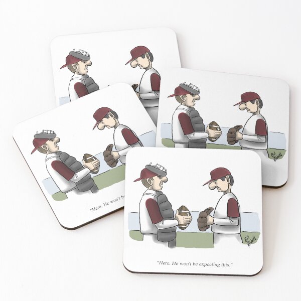 Item preview, Funny Percenters Baseball and or Football Cartoon Humor designed and sold by abbottoons.