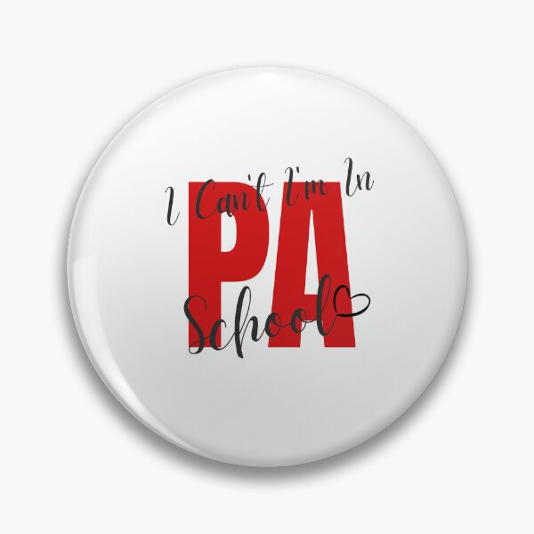 Item preview, I Can't I'm in PA School - physician assistant design  designed and sold by Magic Touch  ⭐⭐⭐⭐⭐.