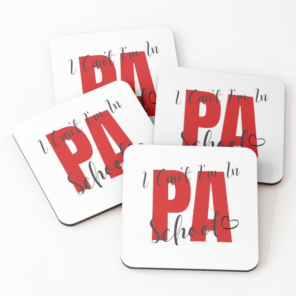 Item preview, I Can't I'm in PA School - physician assistant design  designed and sold by Magic Touch  ⭐⭐⭐⭐⭐.