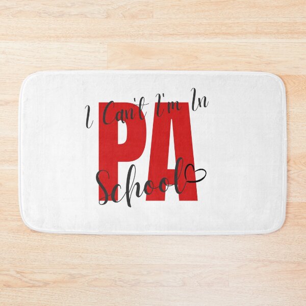 Item preview, I Can't I'm in PA School - physician assistant design  designed and sold by Magic Touch  ⭐⭐⭐⭐⭐.
