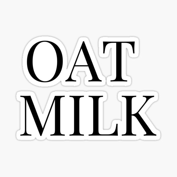 Item preview, oat milk designed and sold by embhstore.