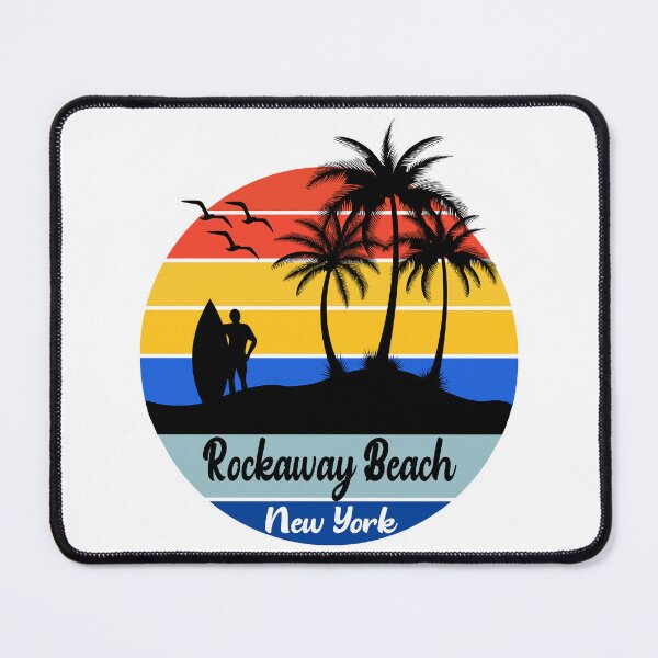 Item preview, Rockaway Beach Seaside Retro Sunset designed and sold by mountainadora.
