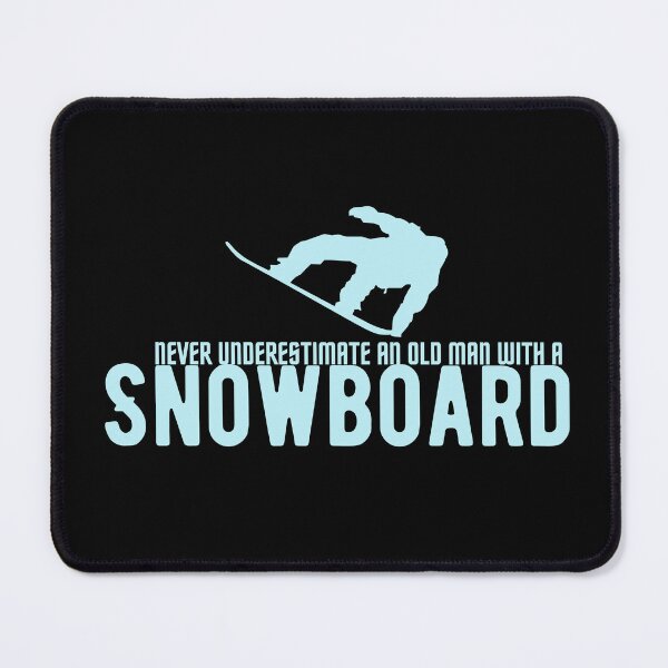 Item preview, Never Underestimate An Old Man With A Snowboard/Snowboard / Snowboard Gift/ Snowboard Lover/ Funny Snowboard designed and sold by Alexa5454.